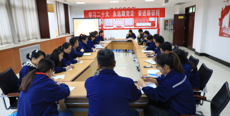 陜焦公司：“沉浸式分享”?讓黨的二十大精神學(xué)習(xí)接地氣有活力